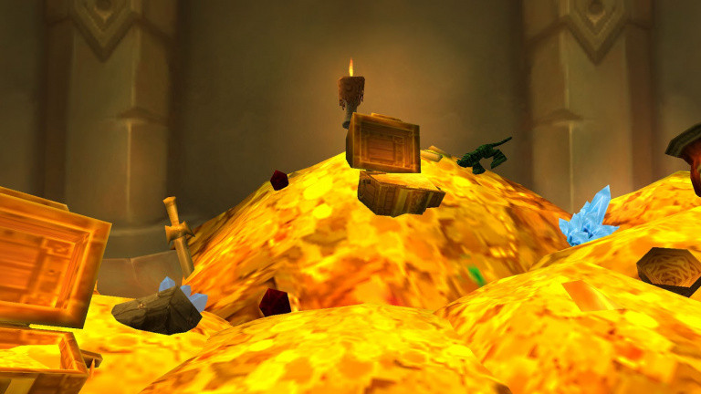 Um objeto antigo de 17 anos com potencial de milhões em World of Warcraft