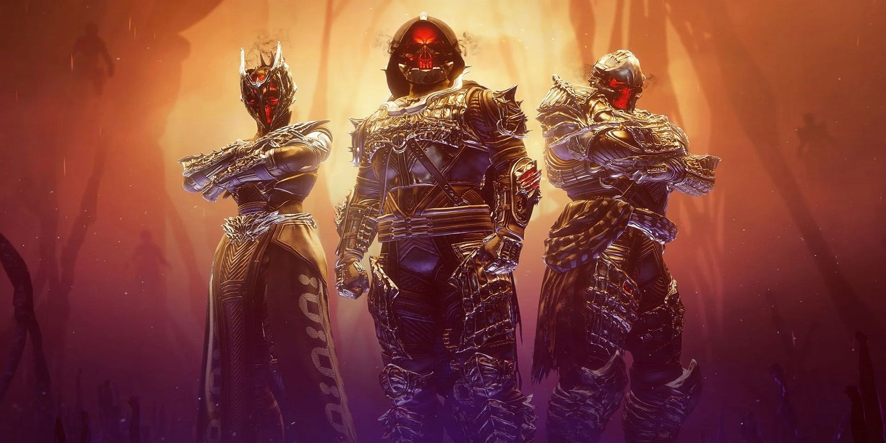 Um novo vazamento mostra as novas armaduras Titan, Warlock e Hunter em Destiny 2 como parte de um crossover Fortnite.