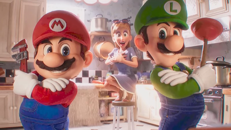 O filme Super Mario Bros. ganha seu próprio site de encanamento e comercial