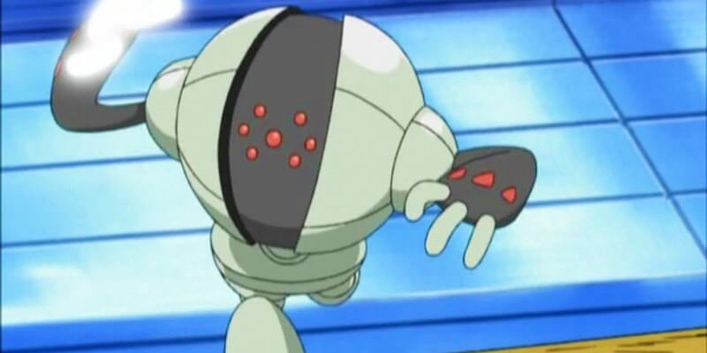 Registerll atacando em Pokemon