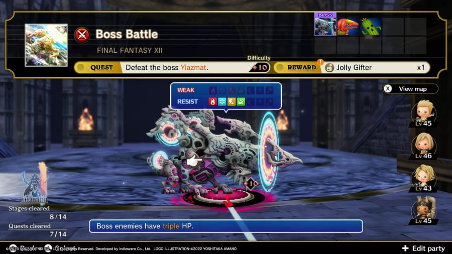 Revisão da linha de compasso final do Theatrhythm - Captura de tela 5 de 7