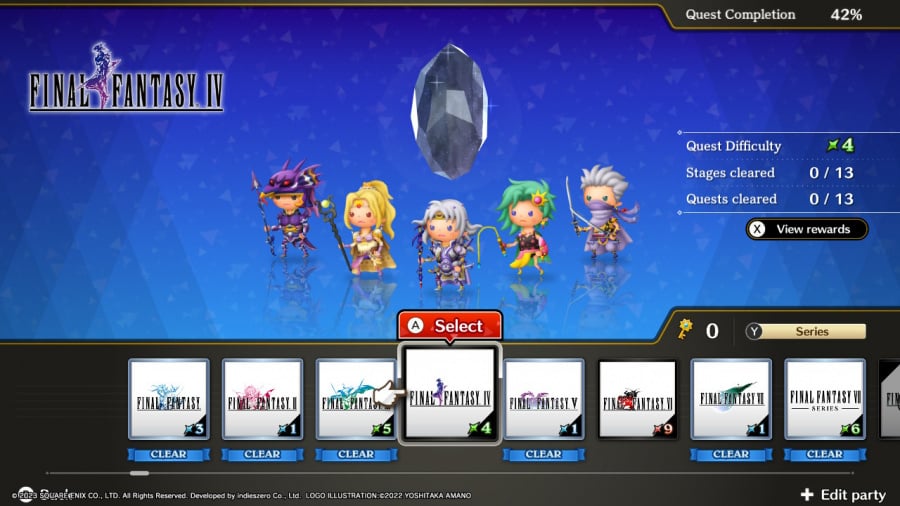 Revisão da linha de compasso final do Theatrhythm - Captura de tela 3 de 7