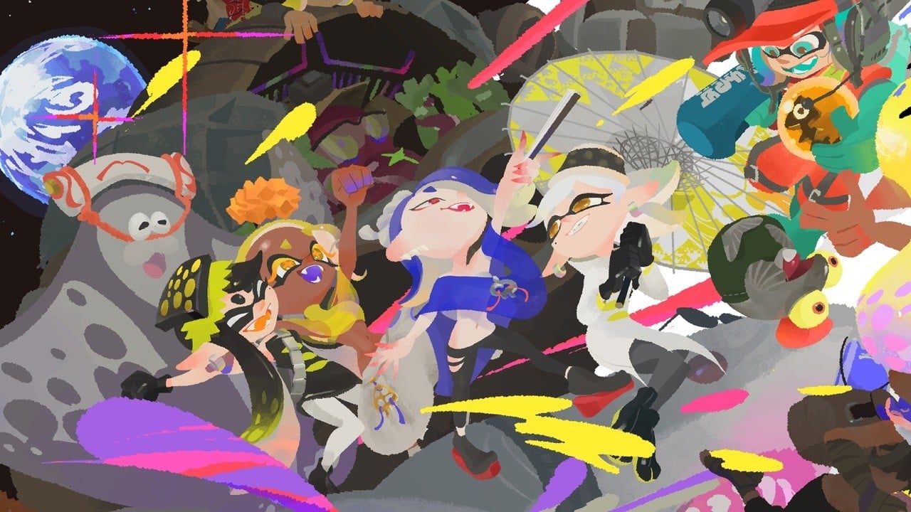 Novo livro de arte de Splatoon 3 fará sucesso no Japão no próximo mês
