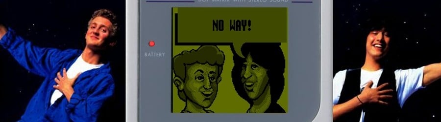 Excelente aventura para Game Boy de Bill & Ted (BR)