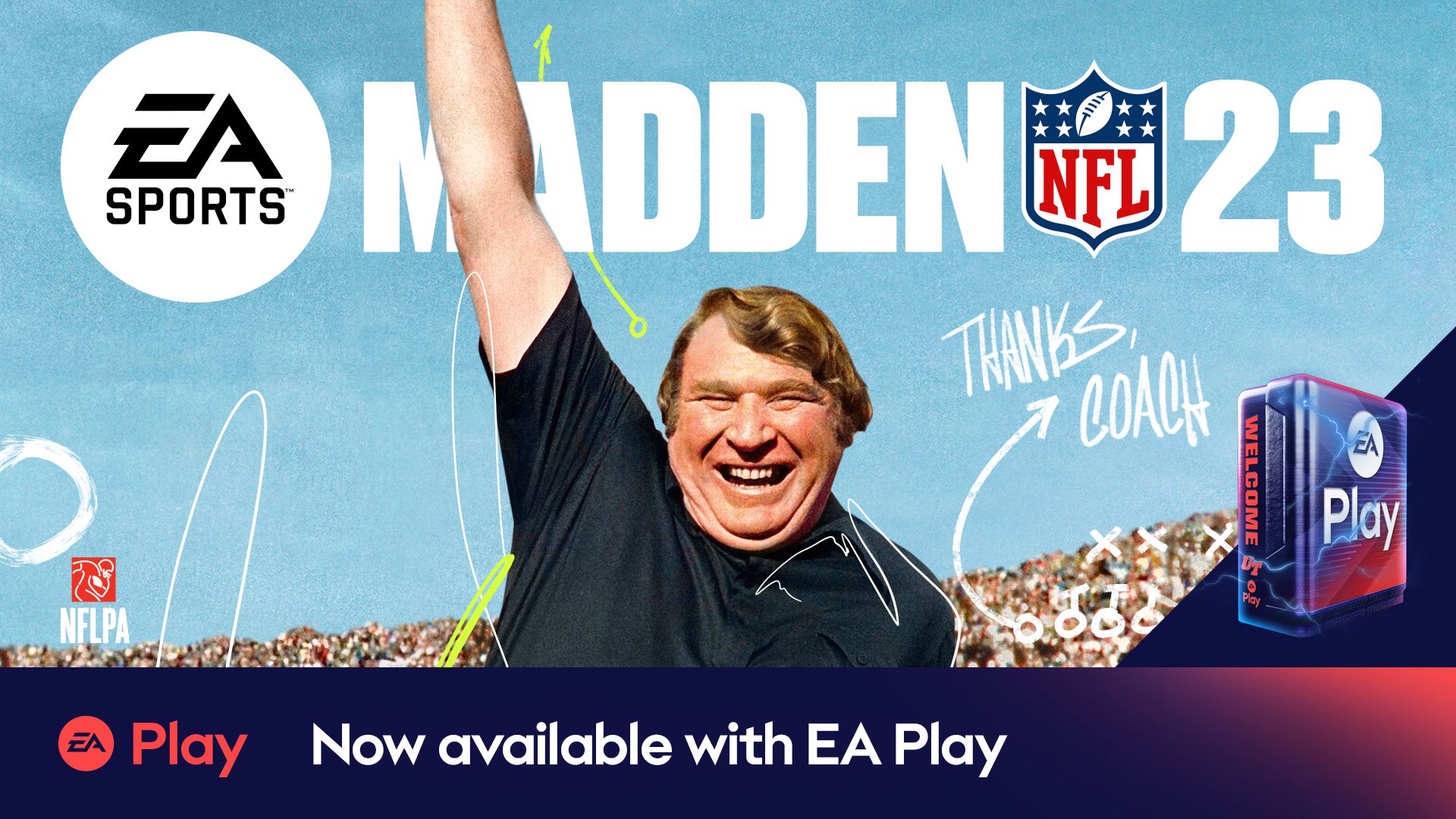 Marque os touchdowns do Clutch no Madden NFL 23 - agora disponível na lista de jogos