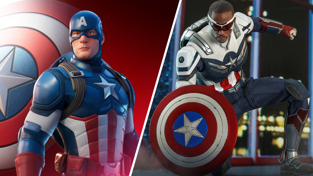 Vazamento de Fortnite: Sam Wilson, também conhecido como Capitão América, está chegando…