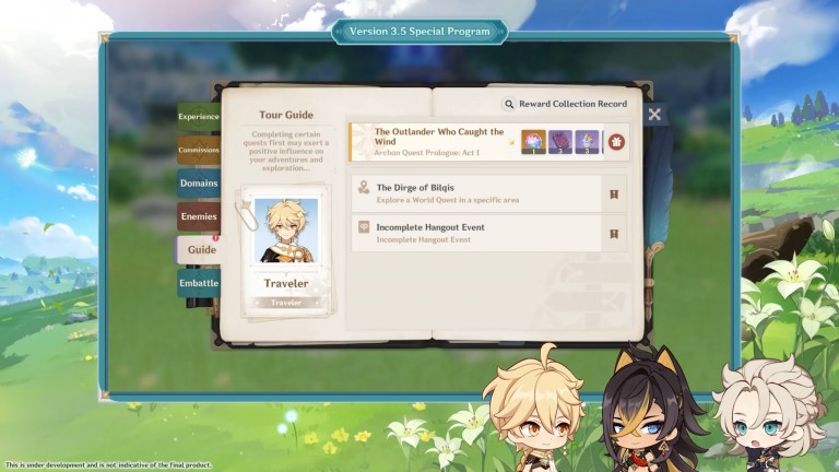 Genshin Impact, todas as novidades da versão 3.5 e na data de lançamento! 