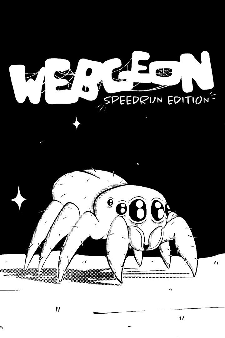 Arte da caixa da edição Webgeon Speedrun