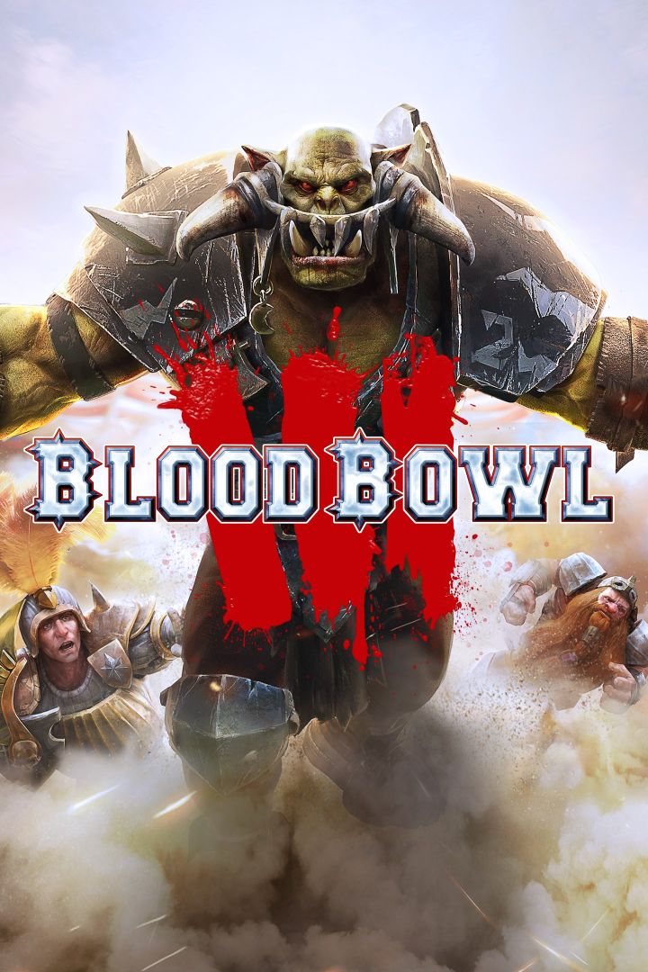 Arte da caixa do Blood Bowl 3