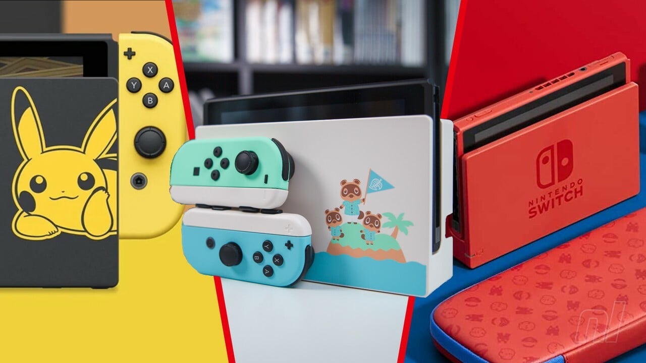 Qual é o melhor console de switch de edição especial?