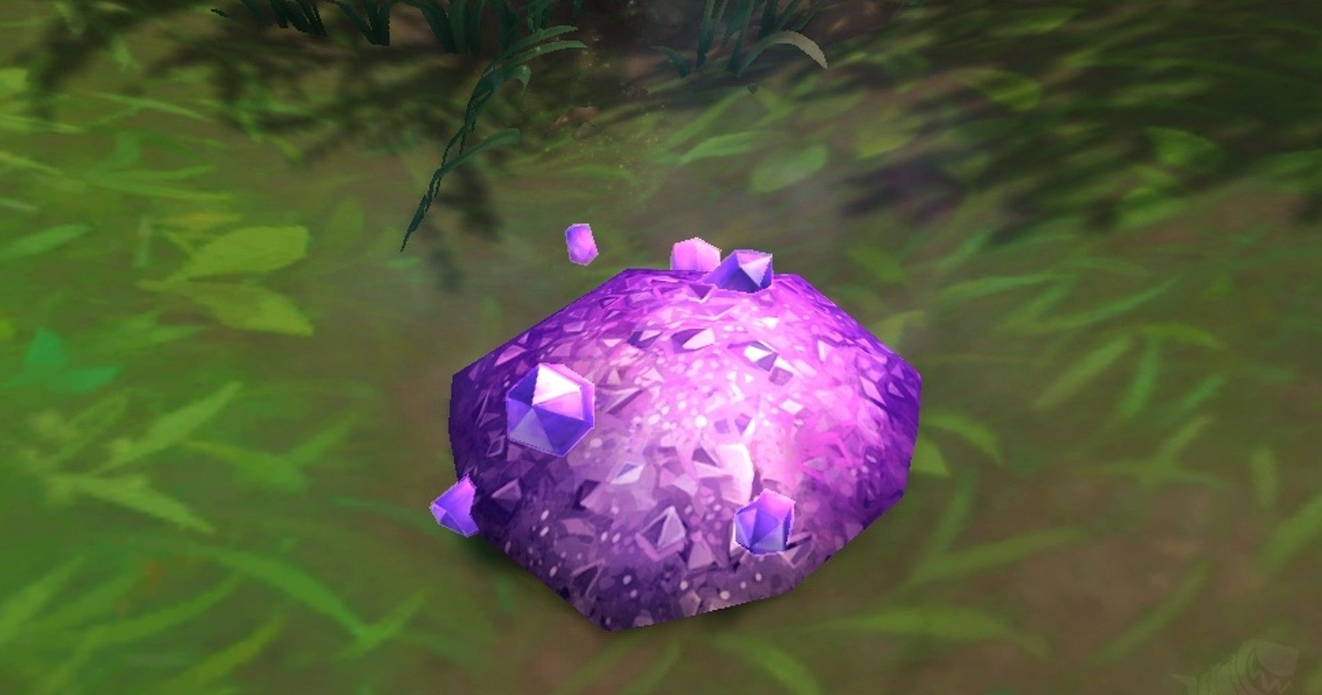 Um exemplo de um jogador desencantado usando a Haste de Desencantamento de Hadggar em World of Warcraft.
