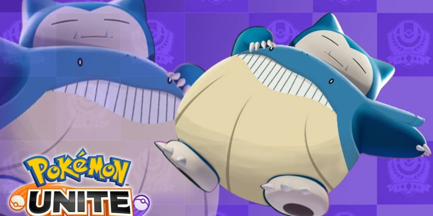 Whalemere Snorlax dorme, arte dos fãs de Pokémon Unite