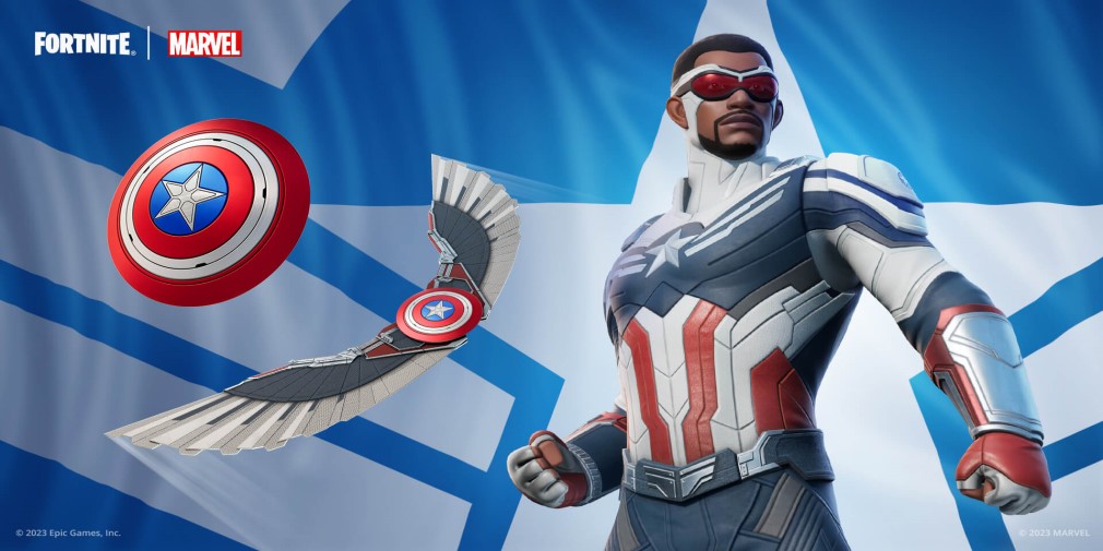 Fortnite adiciona dois novos super-heróis à loja de itens - Capitão América e BriteStar