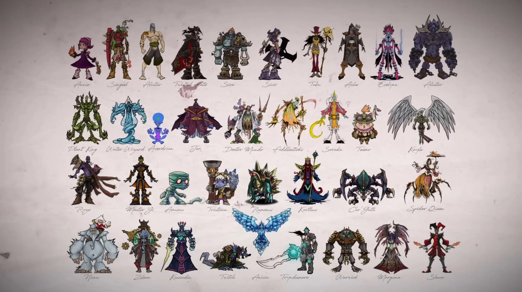 Jogadores viveram no passado de League of Legends para encontrar os campeões cancelados 'Perfeitos'