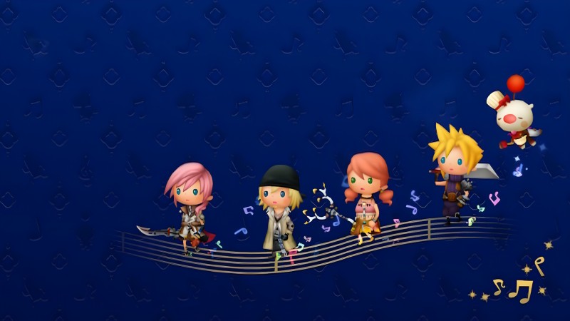 Revisão da Linha de Compasso Final do Theatrhythm - Harmonia Refinada