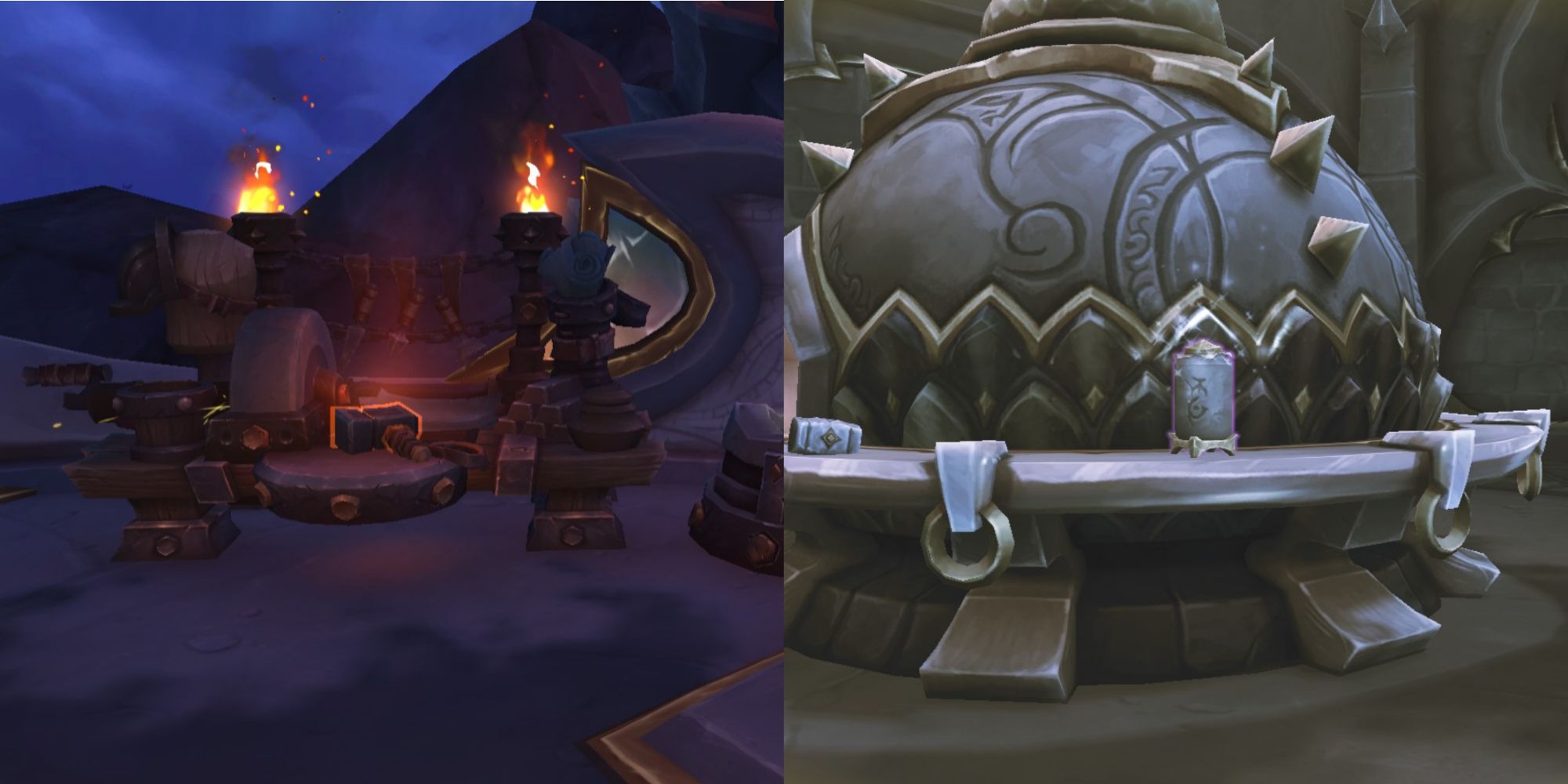World Of Warcraft Dragonflight Forja de ferraria e tesouros de conhecimento
