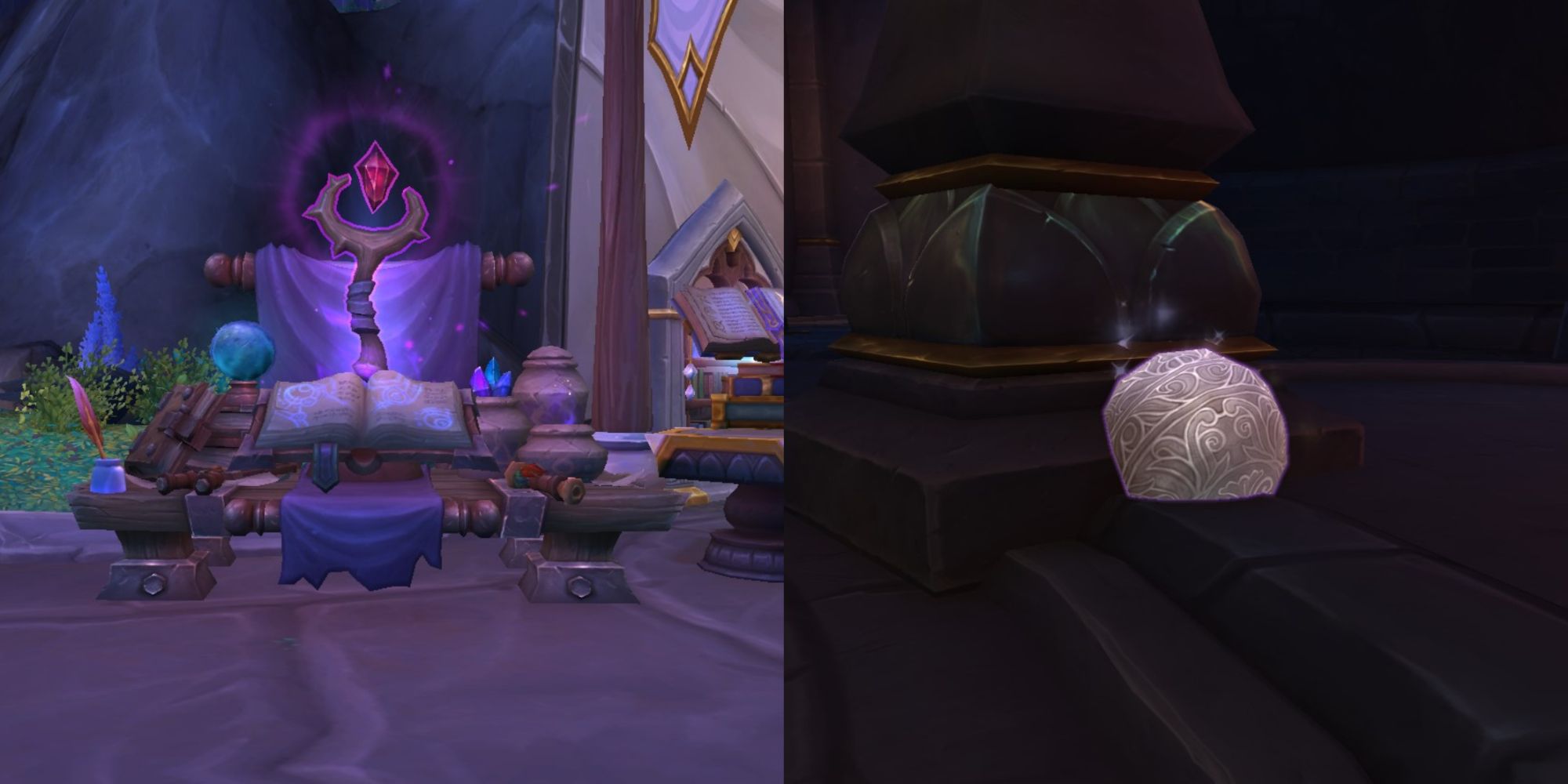 World Of Warcraft Dragonflight Tabela Encantadora e Tesouros de Conhecimento
