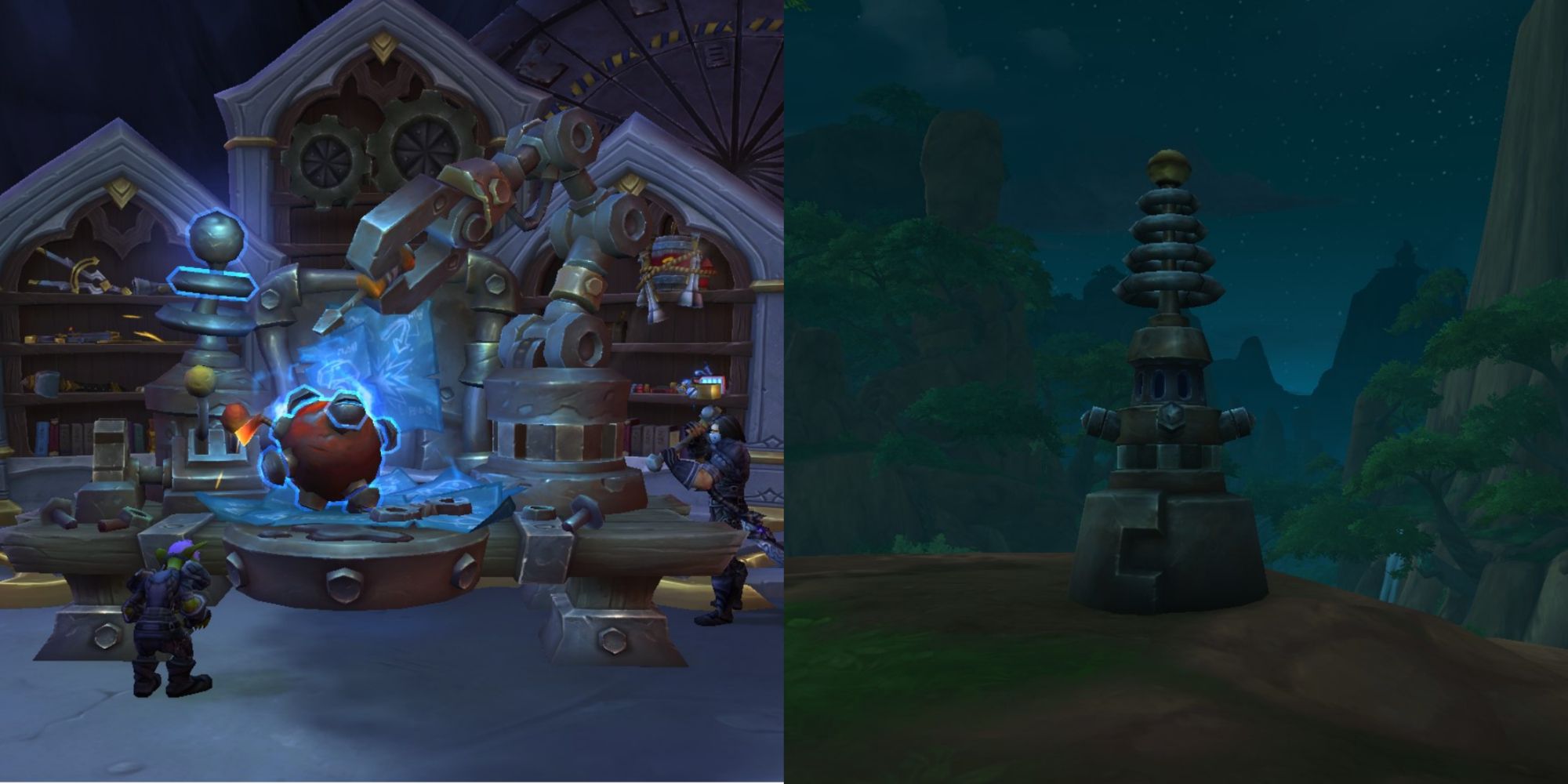 World Of Warcraft Dragonflight Banco de engenharia e tesouros de conhecimento