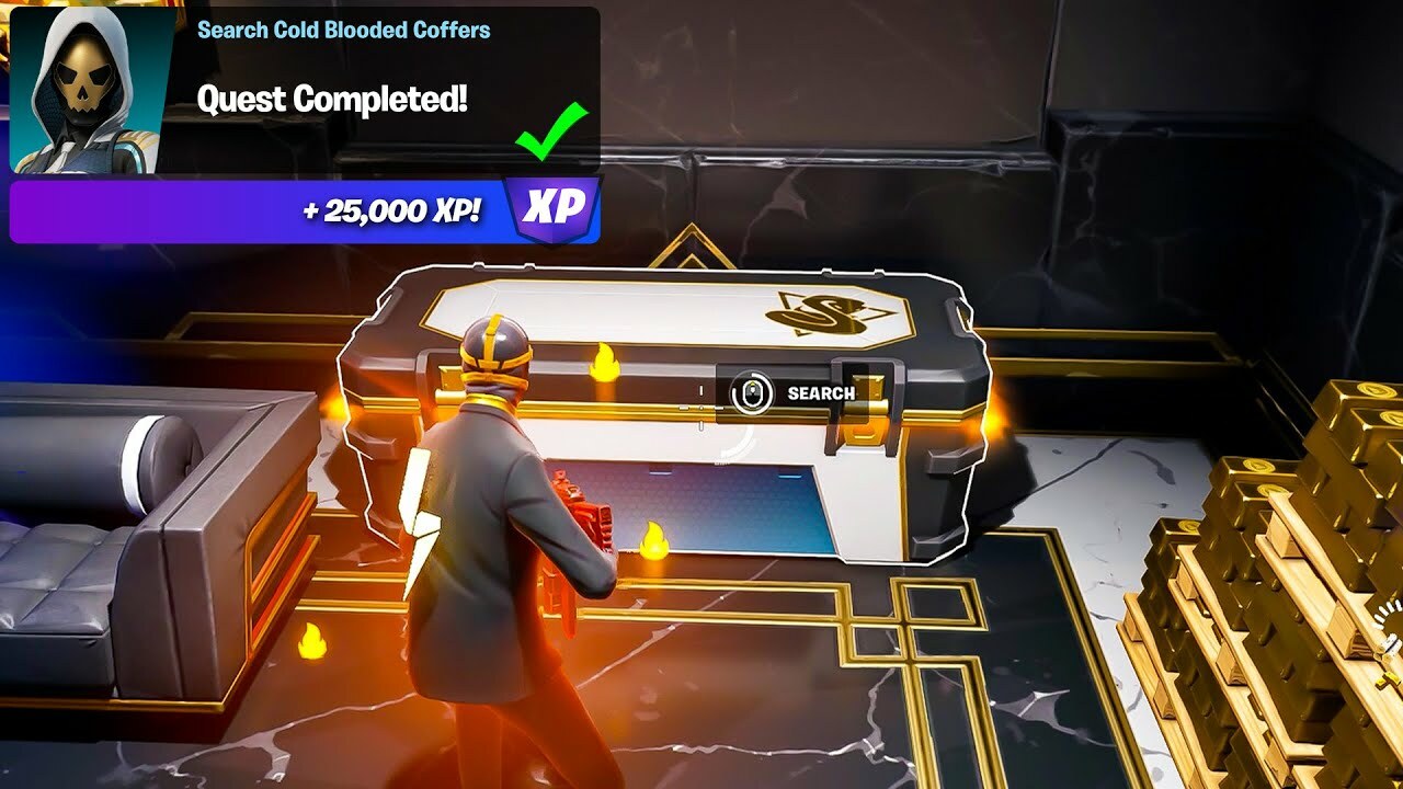 Fortnite: onde encontrar todos os cofres de sangue frio