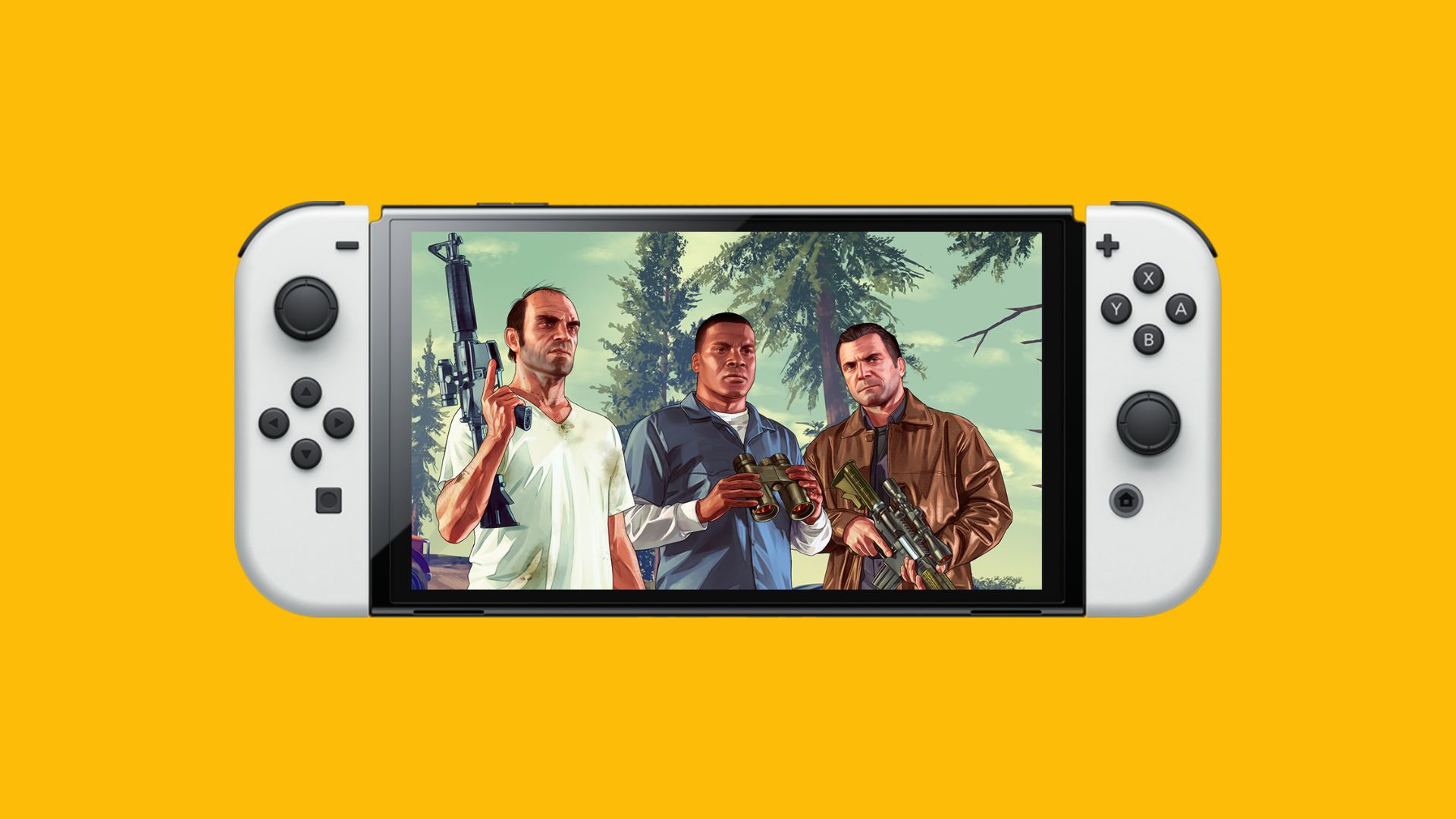 Onde está a porta do Nintendo Switch do GTA V?