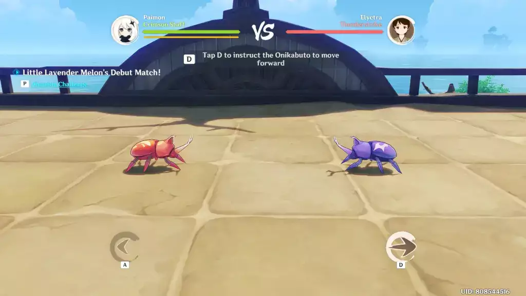 Vença o duelo Extreme Beetle Brawl.