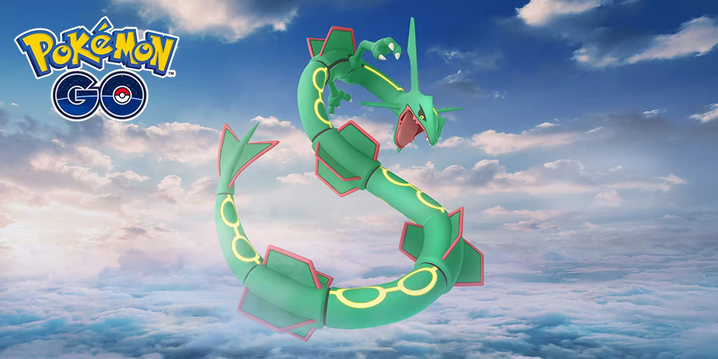 Pokémon GO Shiny Rayquaza 2023