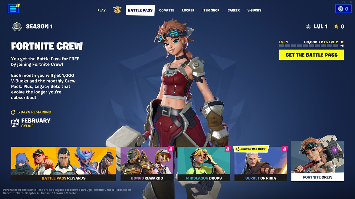 tripulação fortnite no jogo tripulação fortnite no jogo