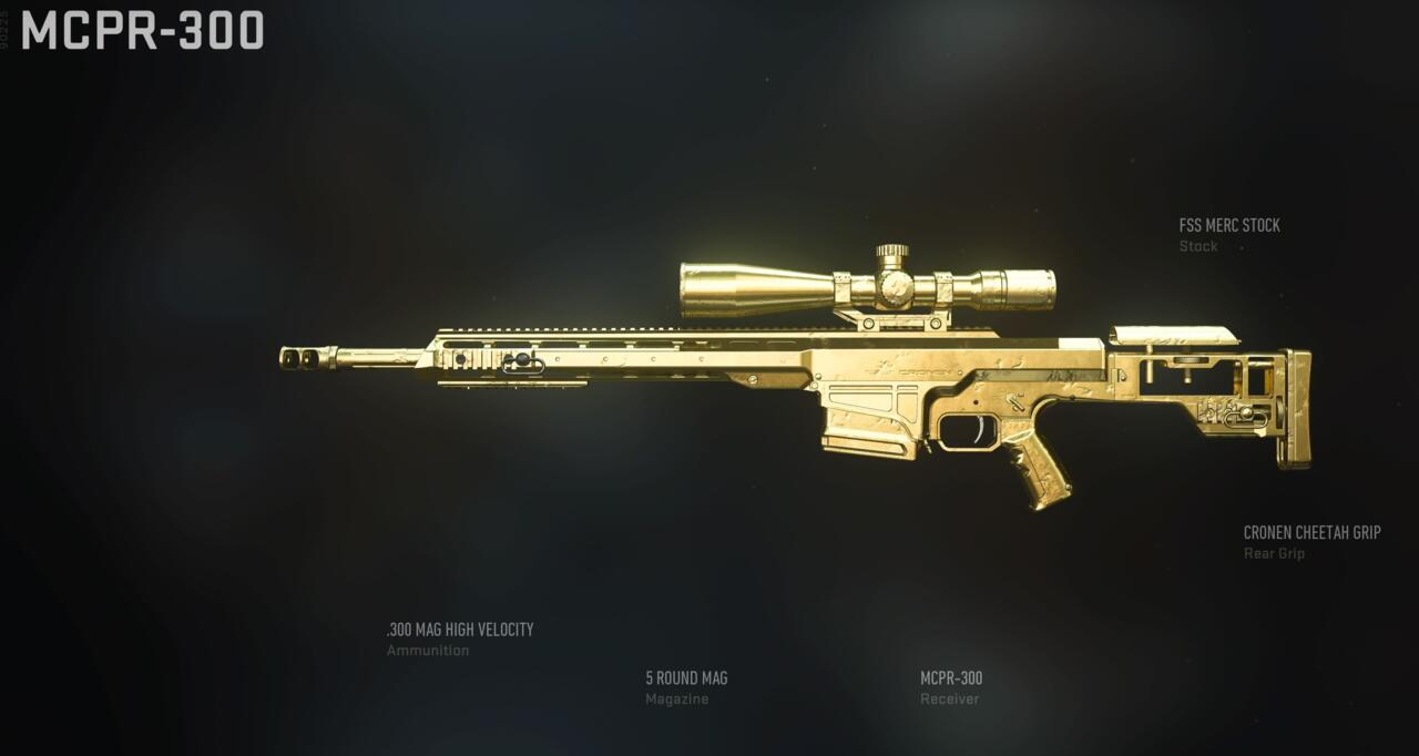 Rifle de precisão MCPR-300