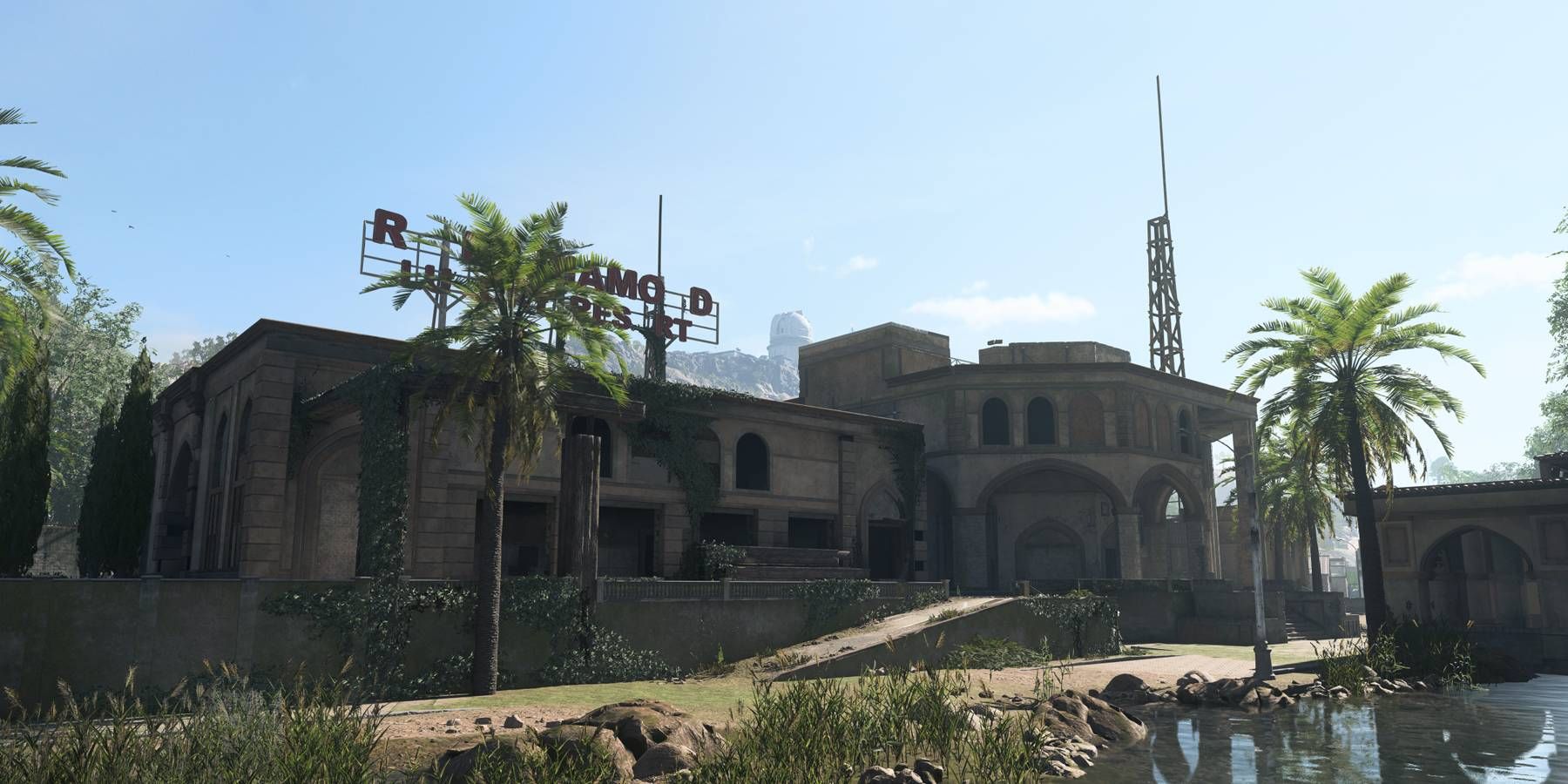 Localização de Call of Duty: Warzone 2.0 Mawizeh Marshlands no mapa Al Mazrah para óleo de arma