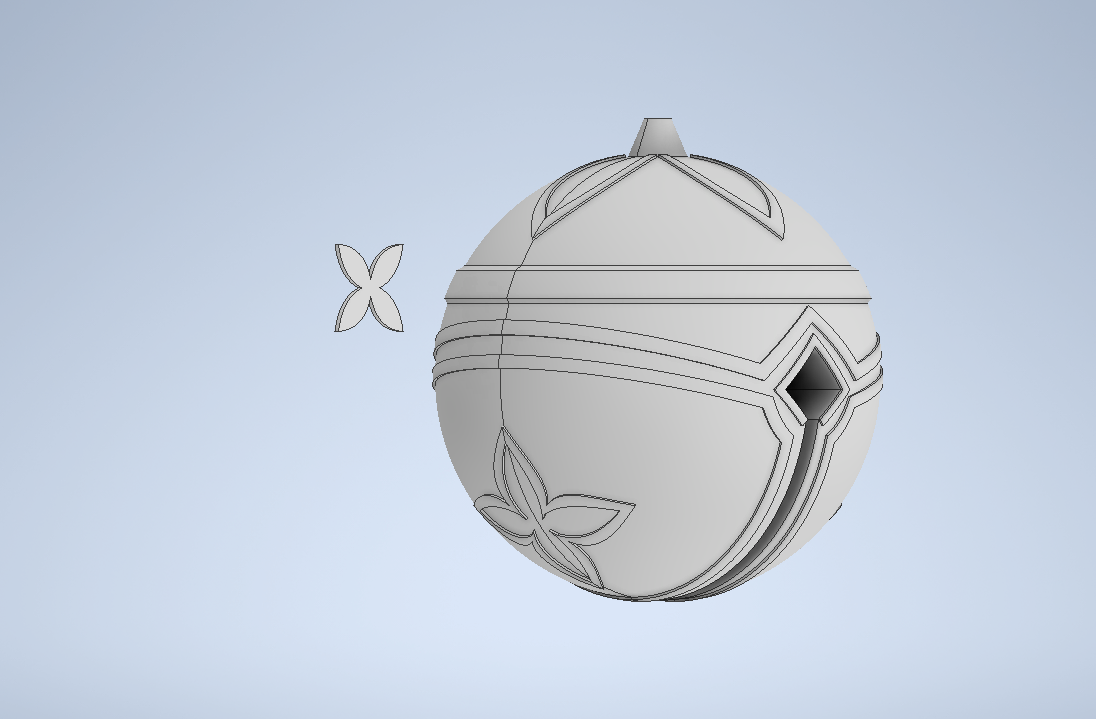 Cover.png STL file Genshin Impact - Yaoyao Hair Accessories・Design to download and 3D print