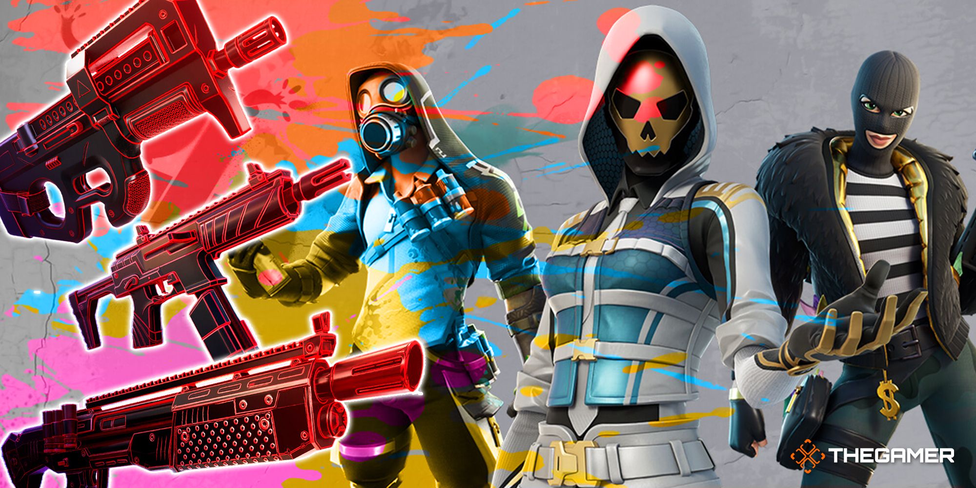 8-Fortnite's New Heisted Exotic Weapons React To Audio
