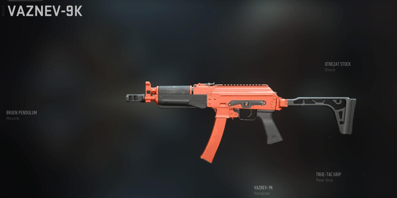 Metralhadora Vaznev-9k