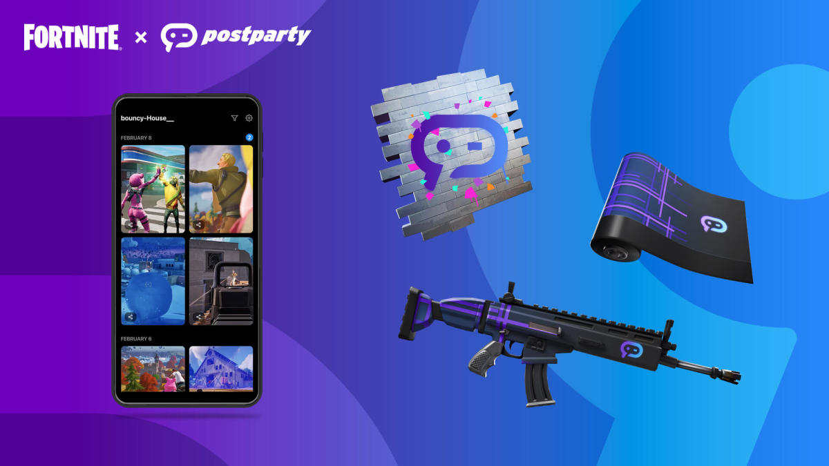 Epic Games lança Postparty, um aplicativo para compartilhar clipes do Fortnite