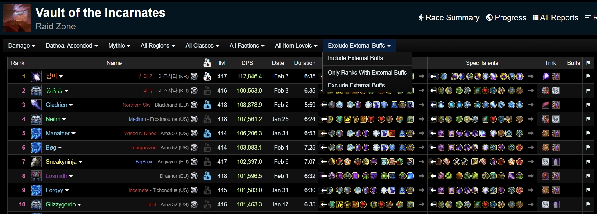 Filtragem de infusão de poder adicionada aos logs do Warcraft - nova enquete disponível sobre infusão de poder