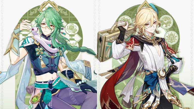 Genshin Impact 3.6 revelará Kaveh e Baizhu ligeiramente redesenhado