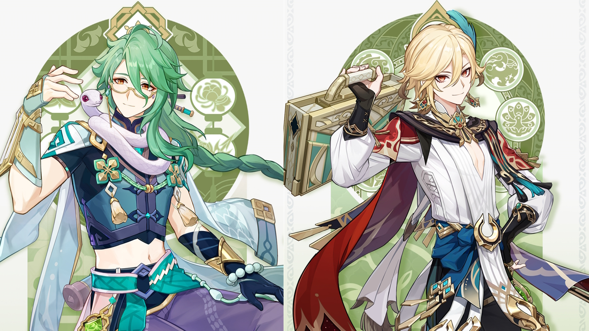 Genshin Impact confirma banners 3.6, trazendo Baizhu e Kaveh para o jogo