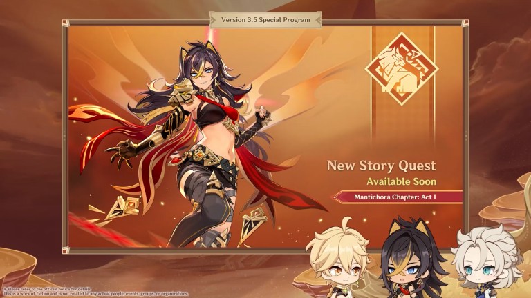 Genshin Impact, todas as novidades da versão 3.5 e na data de lançamento! 