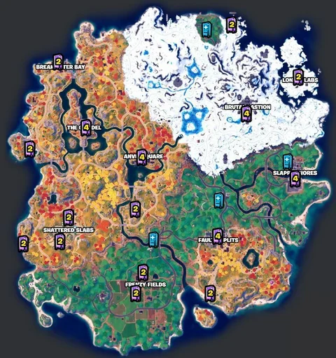Arsenal de armas exóticas do Fortnite Ace