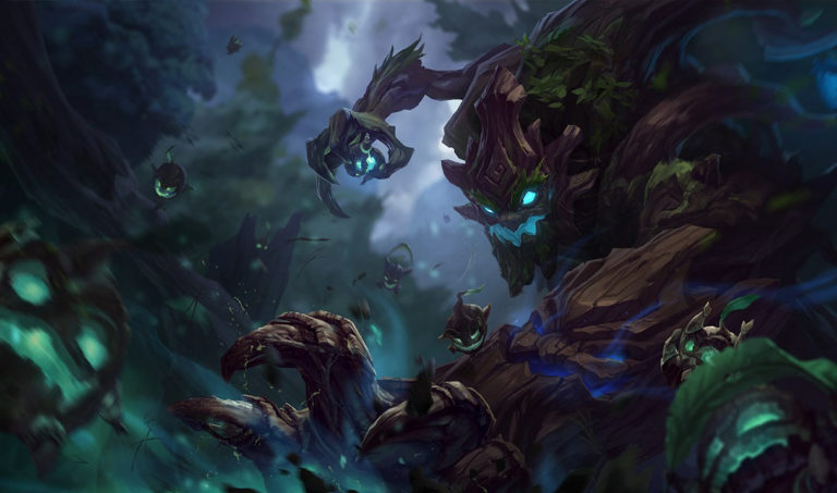 Jogadores de LoL resolvem um debate acalorado sobre o ultimate de Maokai