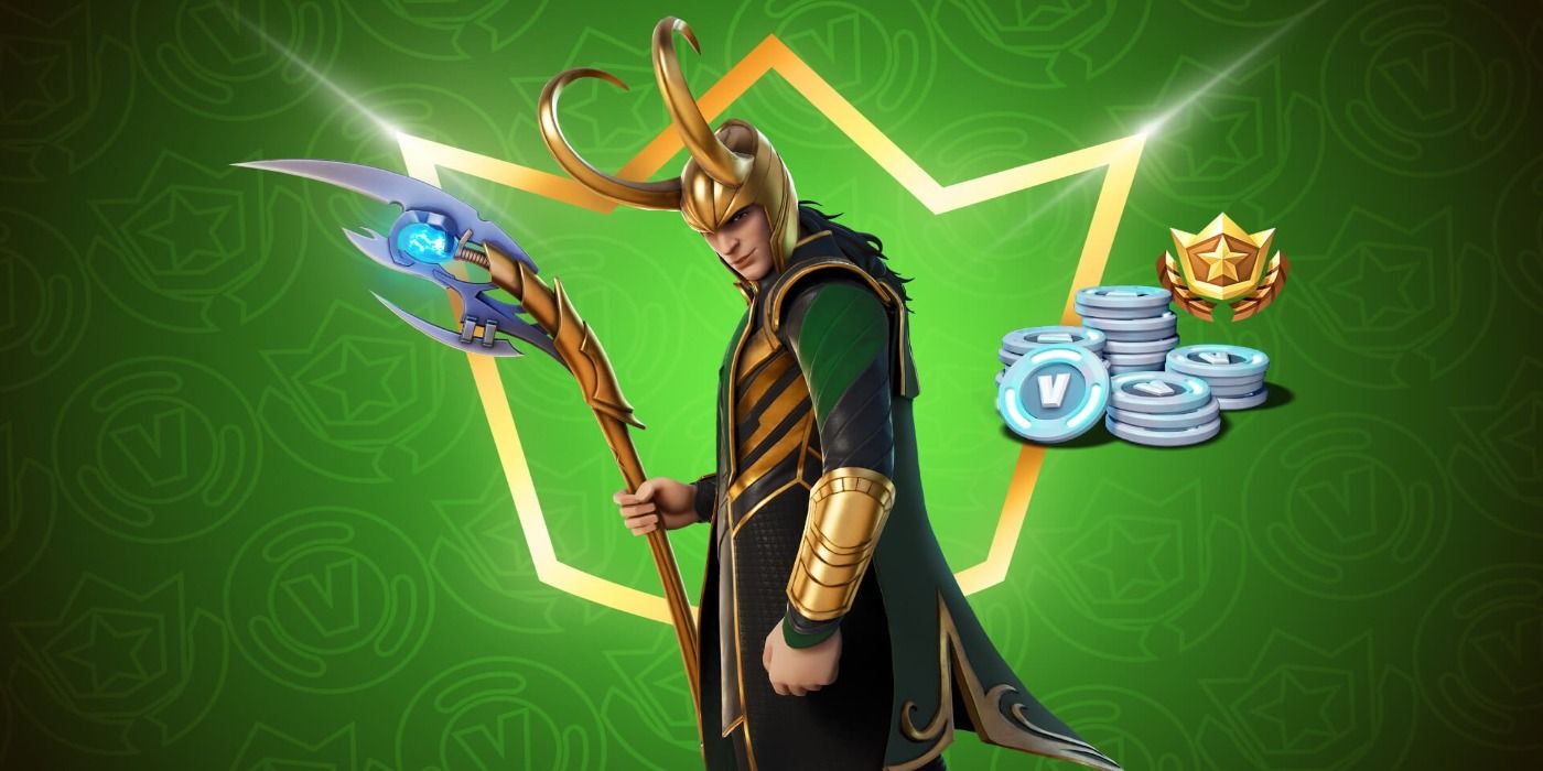 Skin de Loki do Pacote de Tripulação do Fortnite