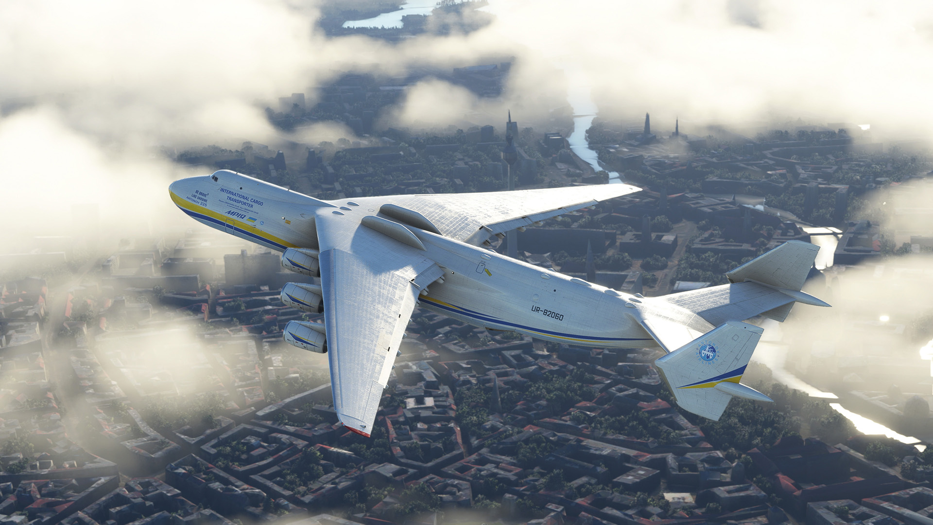 Microsoft Flight Simulator apresenta a aeronave mais pesada do mundo, o Antonov AN-225 Mriya