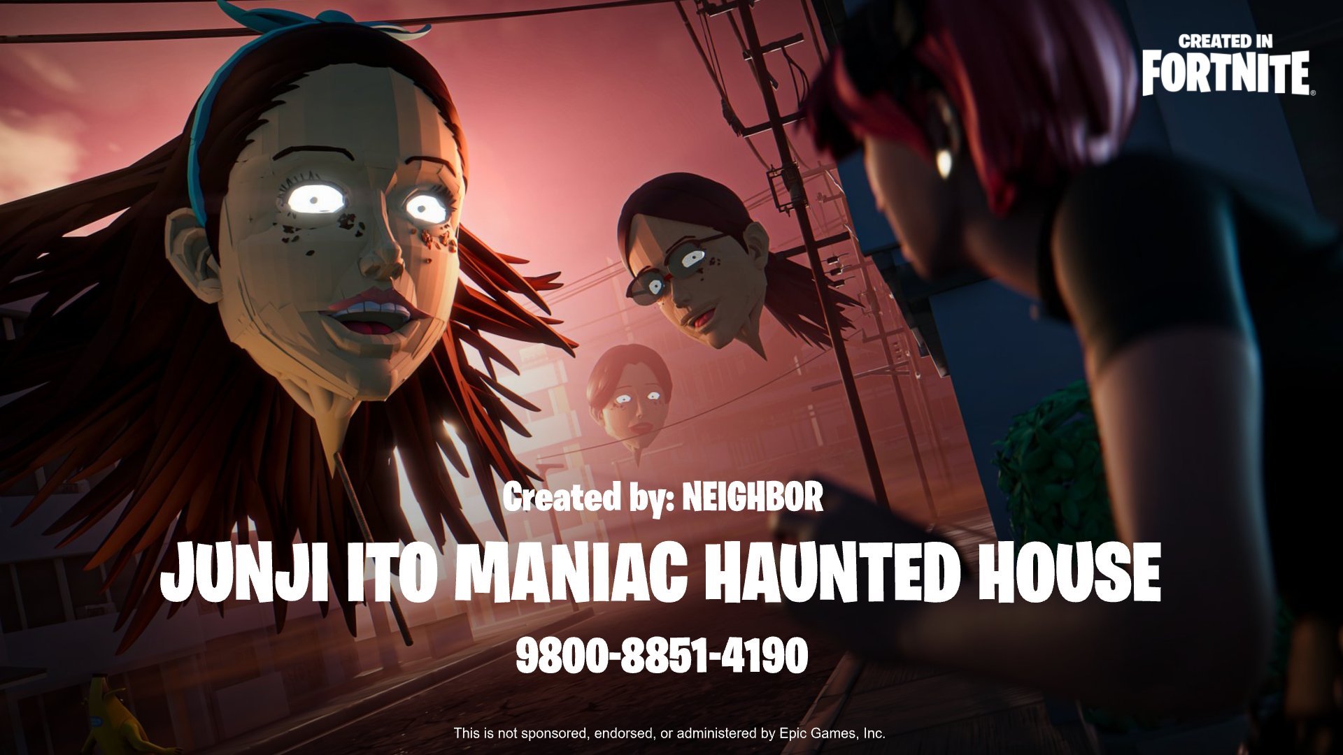 Neighbor Metaverse Studios colabora com a Netflix para lançar Junji Ito Fortnite Space