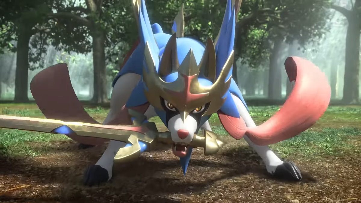 Parece que Zacian estará assumindo a lâmina no Pokémon Unite em breve