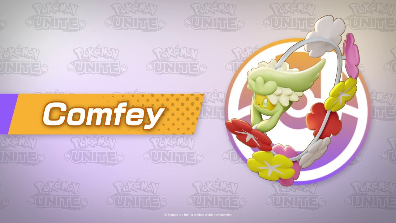 Pokémon UNITE Adiciona Posy Picker Pokémon Comfey