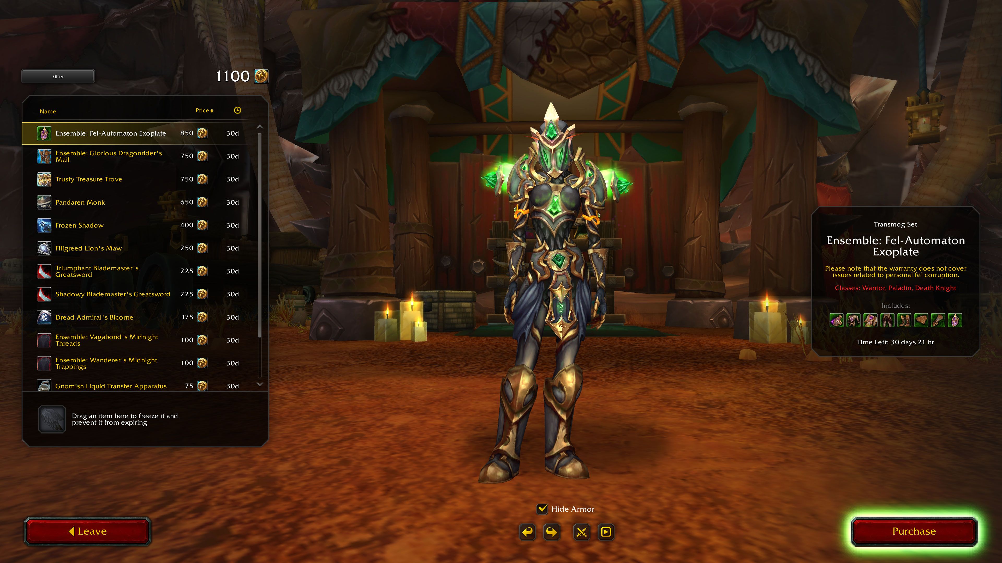 WoW Fel-Automaton