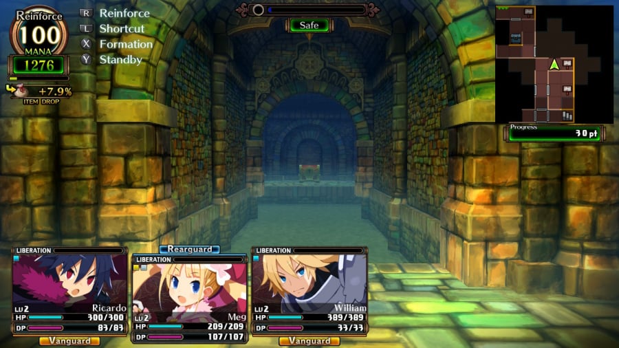 Labyrinth of Galleria: The Moon Society Review - Captura de tela 5 de 6