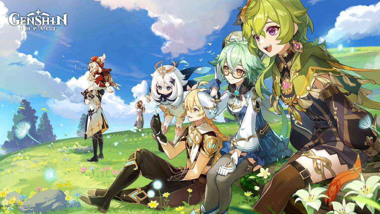Genshin Impact - Evento de Respiração de Winblume e Guia de Flores Enviadas