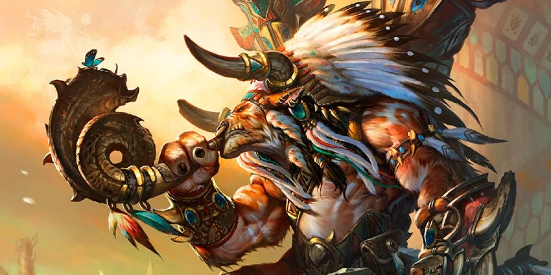 uau d&d tauren minotauro ancestrais horda bárbara