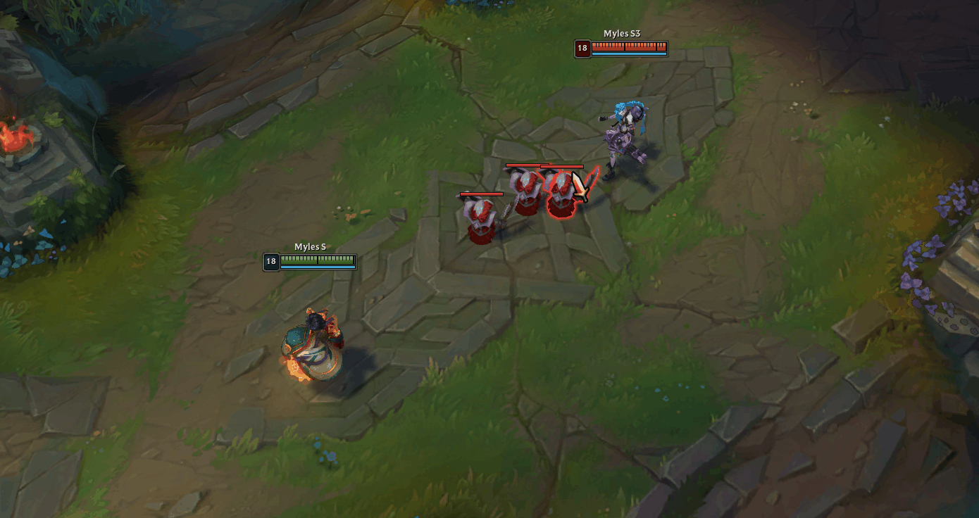 Habilidades de Milio explicadas: o primeiro encantador de suporte masculino de League of Legends Q Ultra Mega Fire Kick de Milio usado em lacaios