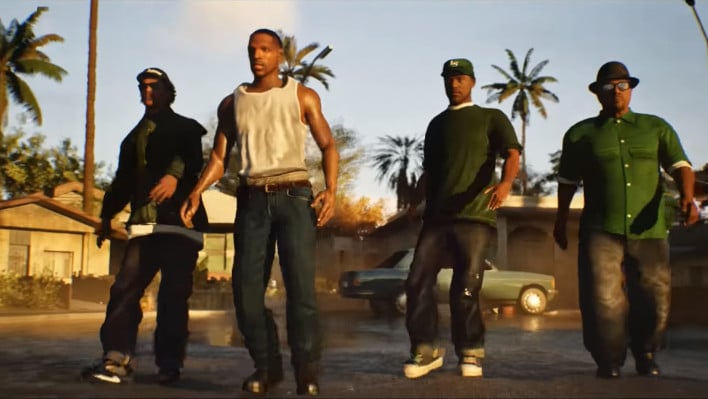 GTA: San Andreas reimaginado no Unreal Engine 5 parece impressionante no trailer de conceito criado por fãs